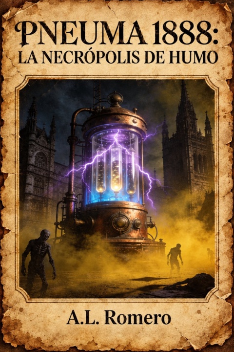 Portada de Pneuma 1888: la necrópolis de humo